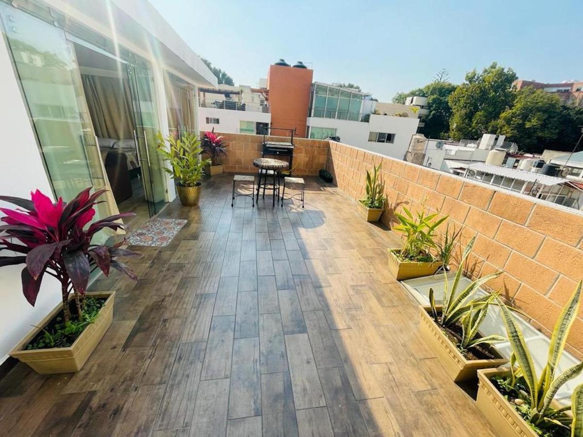 Napoles Home & Suites Mexiko-Stadt Exterior foto