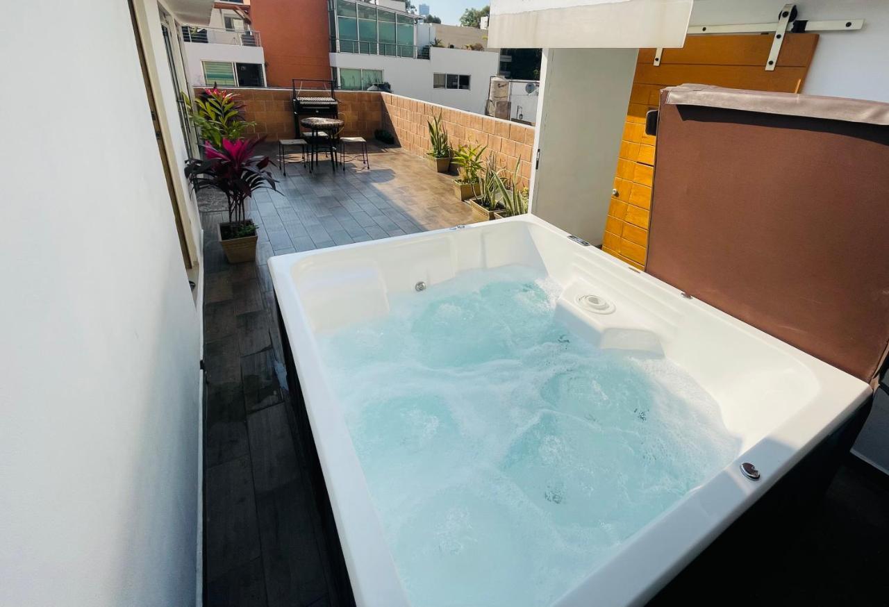 Napoles Home & Suites Mexiko-Stadt Exterior foto
